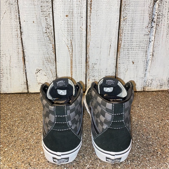 Vans SK8 Hi Checkerboard Sneakers